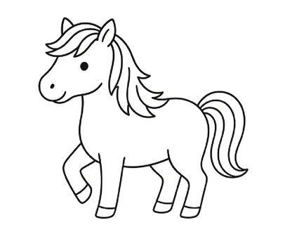 desenhos de cavalos para colorir e imprimir para imprimir e colorir - imagem 8